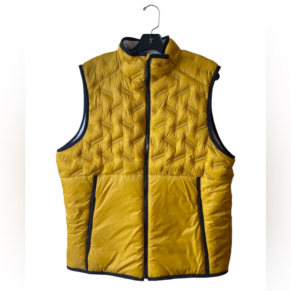 Old Navy Water-Resistant Sherpa-Lined Puffer Vest for Men Size Large L